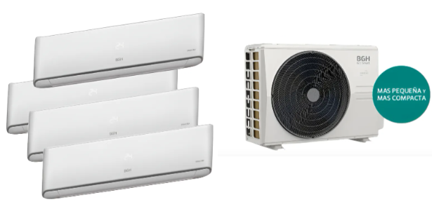 Aire acondicionado BGH Multisplit Inverter Zen