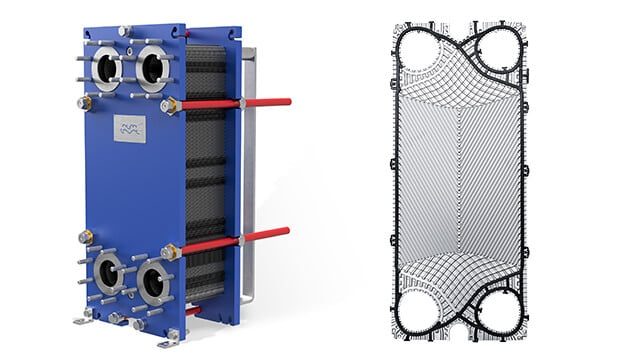 Intercambiador de calor Alfa Laval para sistemas ACS