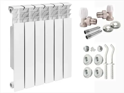 Radiador y sistema de cañería REHAU